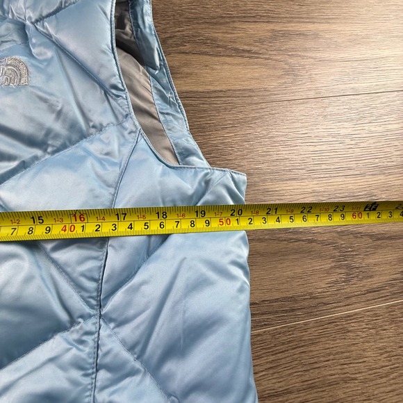 The North Face Womens Aconcagua 550 Down Insulated Puffer Vest Light Blue Medium - Picture 6 of 16